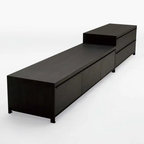 TV Stand,MAX-21,Grey Oak