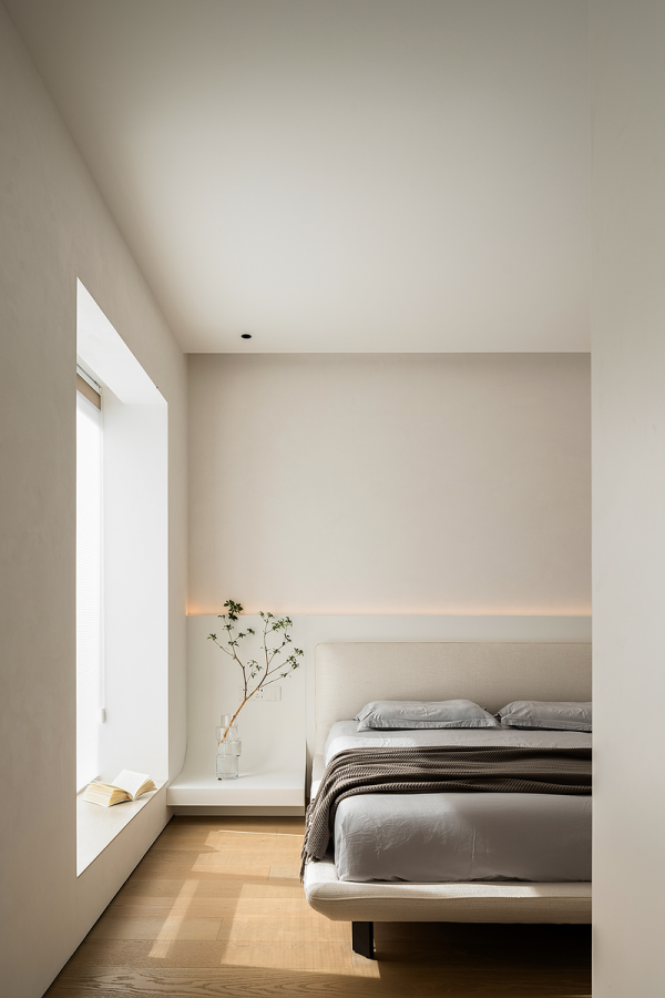 Bed,ELAN-02(FOR 180X200),ALBASTER