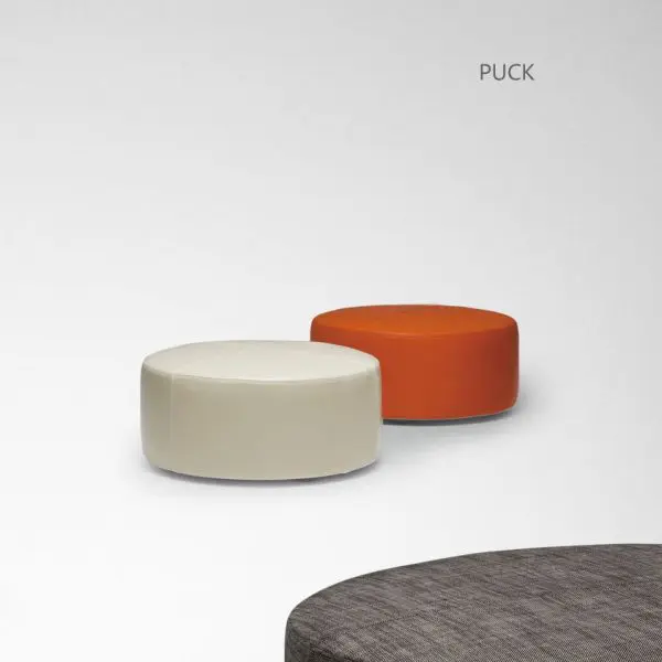 Ottoman,PUCK-04,LIGHT BROWN