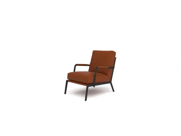 Lounge Chair,AUSTEN-01,TANGERINE