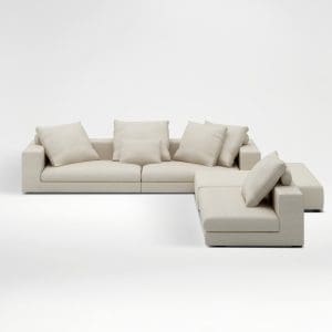 Casa Sofa, Camerich – LINEN SHADOW+MUSHROOM