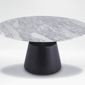 Unity Dining Table, Camerich – GALAXY GREY MARBLE+GREY OAK