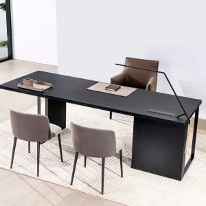 Time Desk L, Camerich – GRIJS EIK
