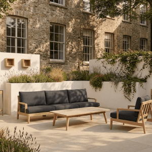 Québec 3-Seater Sofa, GR Collection – TEAK+TAUPE