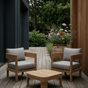 Table basse Tadoussac, collection GR – TEAK