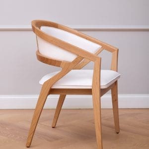 Caribou Chair, GR Collection – NATURAL OAK+WHITE