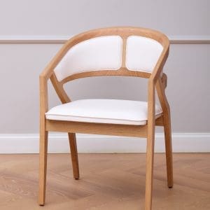 Caribou Chair, GR Collection – NATURAL OAK+WHITE
