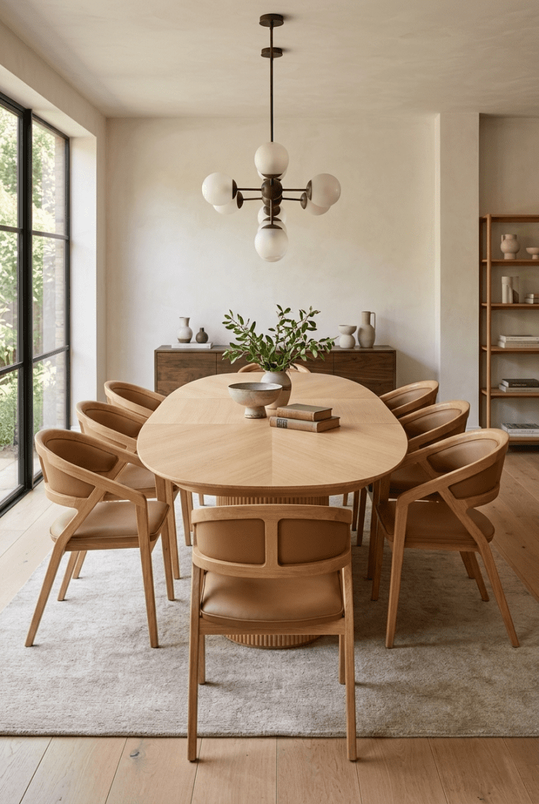 Caribou Chair, GR Collection – NATURAL OAK+BROWN