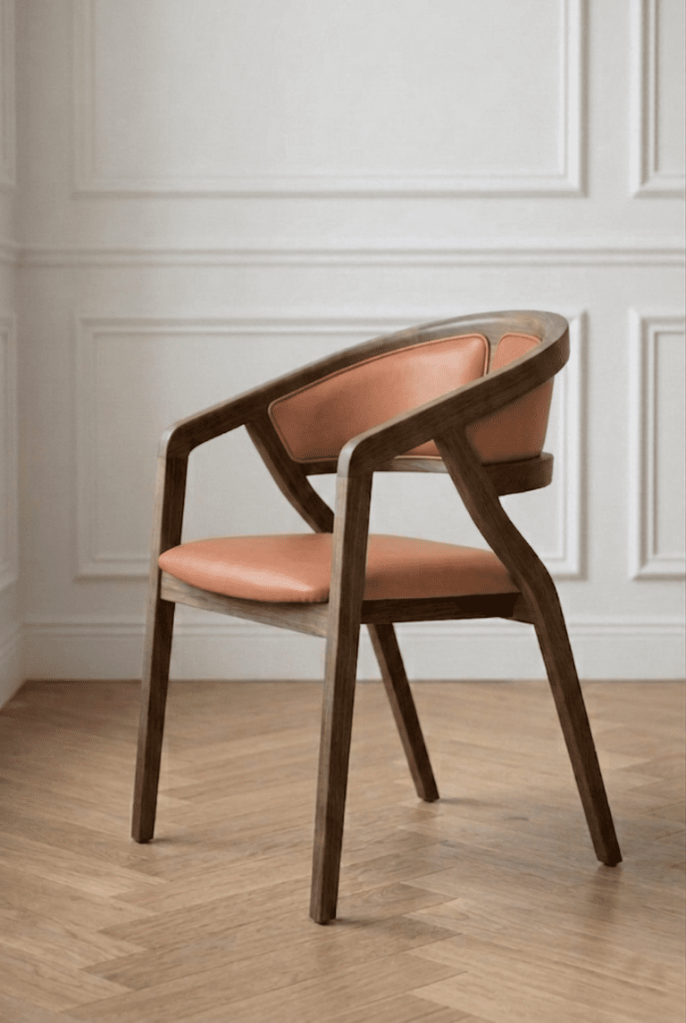Caribou Chair, GR Collection – NATURAL OAK+BROWN