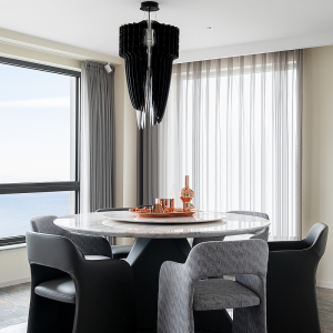Spin Dining Table, Lazy Susan – CARRARA MARBLE