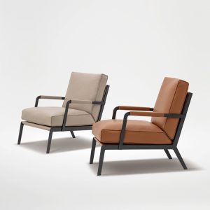 Austen Lounge Chair, Camerich – TANGERINE
