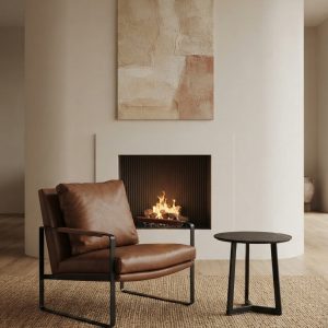 Austen Lounge Chair, Camerich – TANGERINE