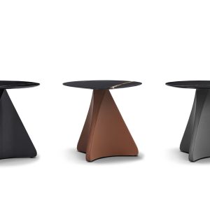 Spin Side Table, Camerich – BLACK METAL+LAUREN BLACK GOLD
