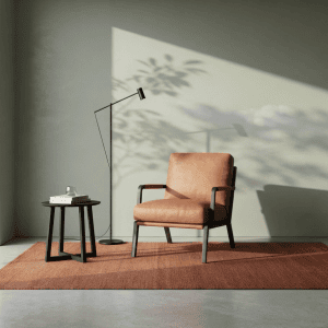Austen Lounge Chair, Camerich – TANGERINE