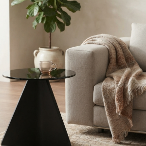 Spin Side Table – ANCHOR GREY+LAUREN BLACK GOLD