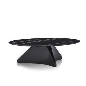 Spin-07 Coffee Table, Camerich – BLACK METAL+LAUREN BLACK GOLD