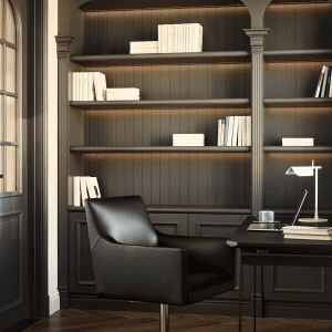 Fauteuil de bureau pivotant Soho, Camerich – DUSK