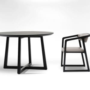 Vessel Dining Table, Camerich – GREY OAK