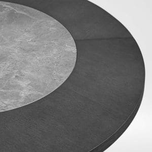 Unity Dining Table, Camerich – GRAPHITE OAK+GREY CERAMIC