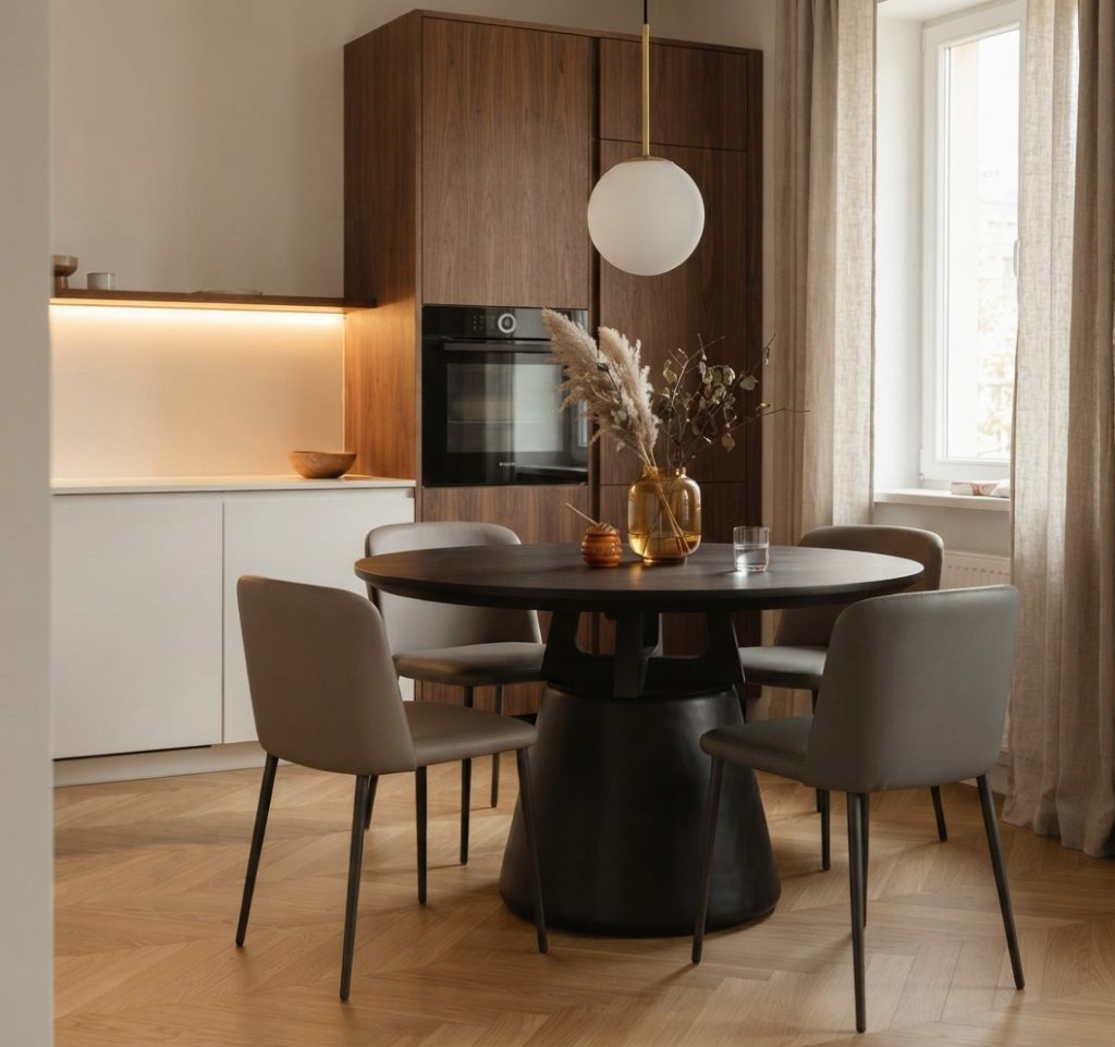Unity Dining Table & Ballet Dining Chair