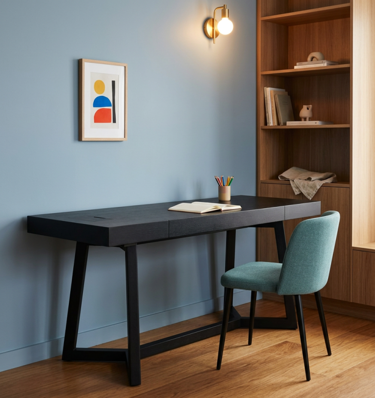 Vessel Desk and Ballet Chair