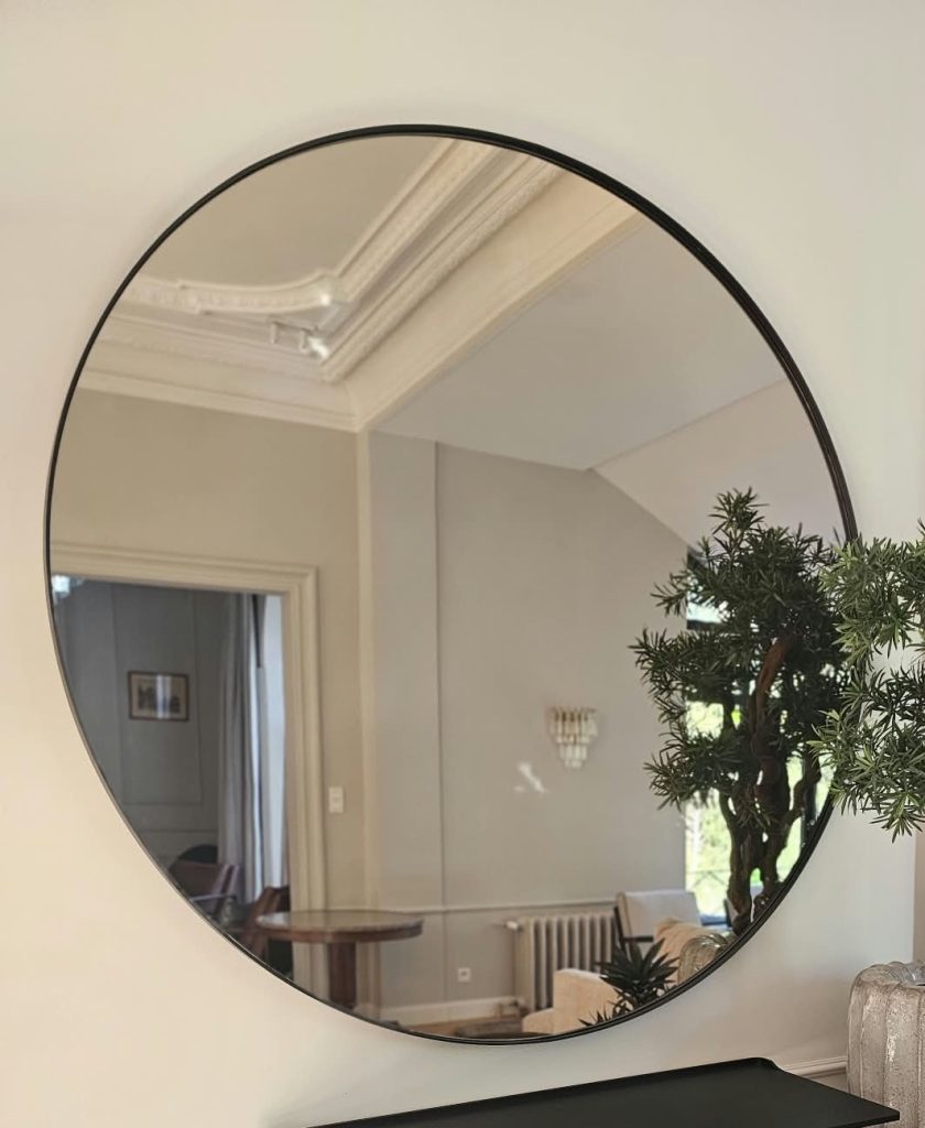 Windsor Bronze Mirror, Grey Oak