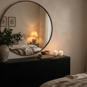 Windsor Mirror (Clear Glass), Walnut, 150 cm – KLARGLAS/WALNUSS