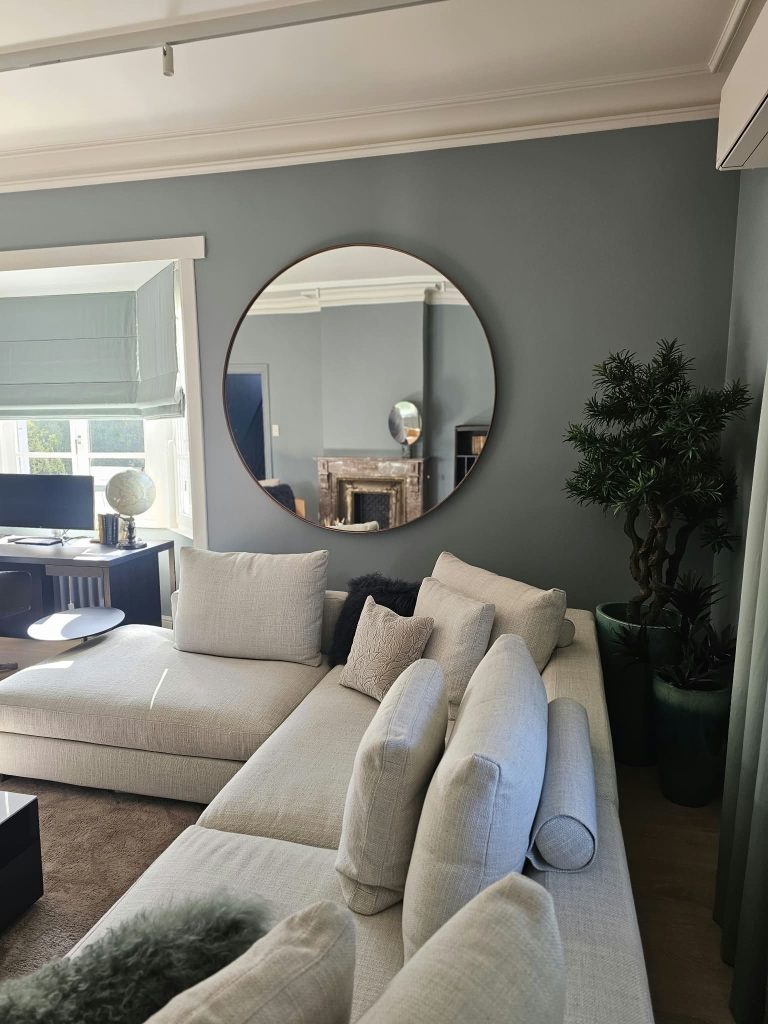 Windsor Mirror (Clear Glass), Walnut, 150cm